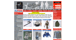 Desktop Screenshot of m1armyshop.cz